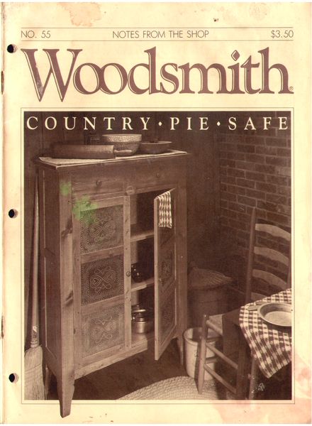 WoodSmith Issue 55, Feb 1988 – Country Pie Safe