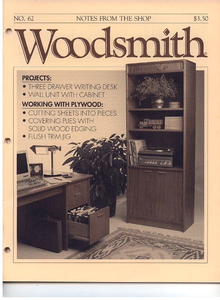 WoodSmith Issue 62, Apr 1989 – Working With Plywood