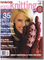 Family Circle Easy Knitting 2005 Fall