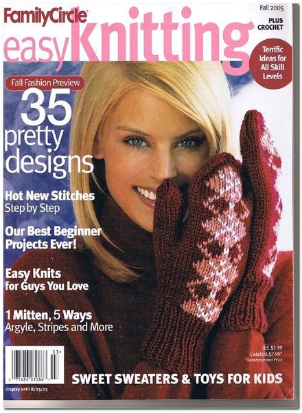 Family Circle Easy Knitting 2005 Fall
