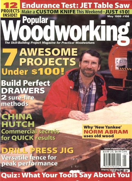 Popular Woodworking – 108, 1999