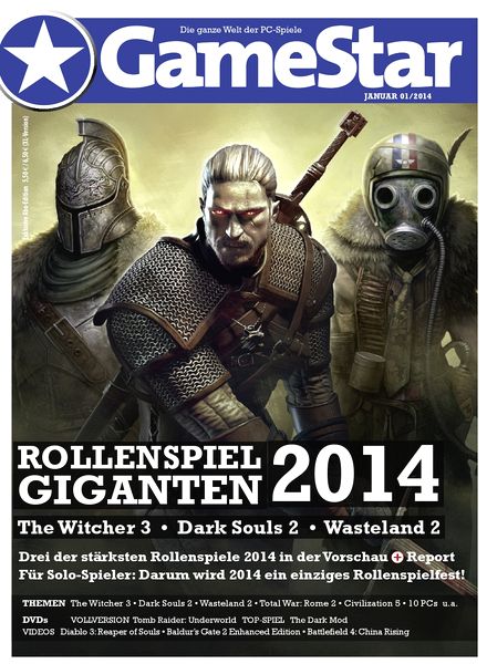 Gamestar Magazin Januar N 01, 2014