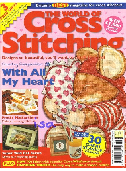 The world of cross stitching 31, April 2000