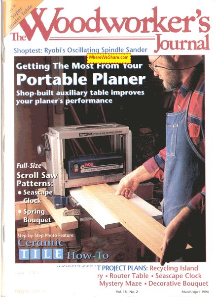Woodworker’s Journal – Vol 18, Issue 2 – Mar-Apr 1994