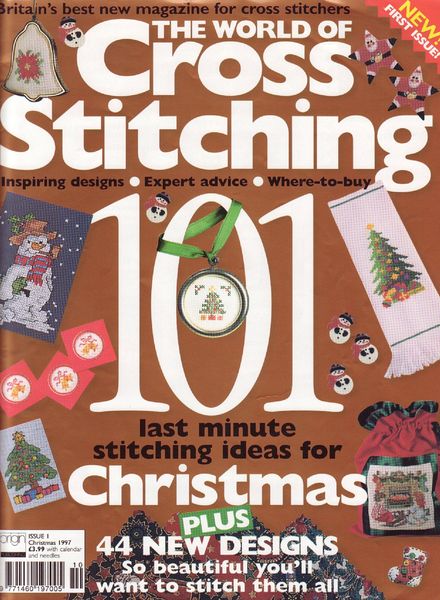 The world of cross stitching 01, Christmas 1997