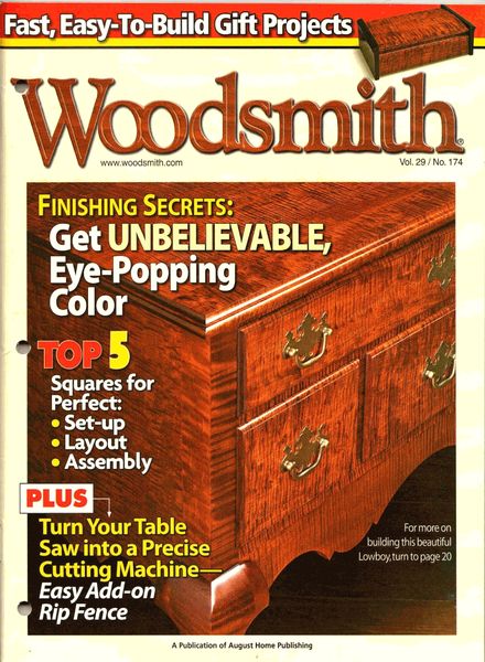 Woodsmith Issue 174, Dec 2007-Jan 2008