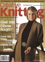 Creative Knitting 2010-09