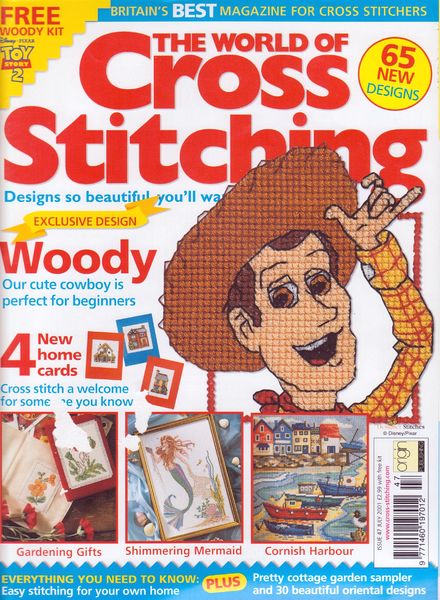 The world of cross stitching 47, July 2001