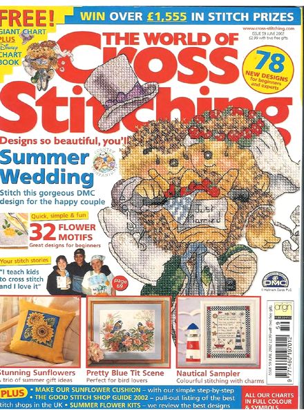 The world of cross stitching 59, June 2002