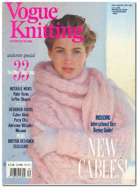 Vogue Knitting Autumn-Winter 1990