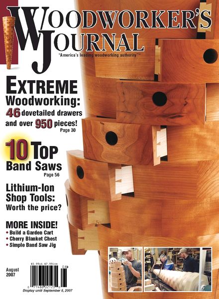 Woodworker’s Journal – Vol 31, Issue 4 – August 2007