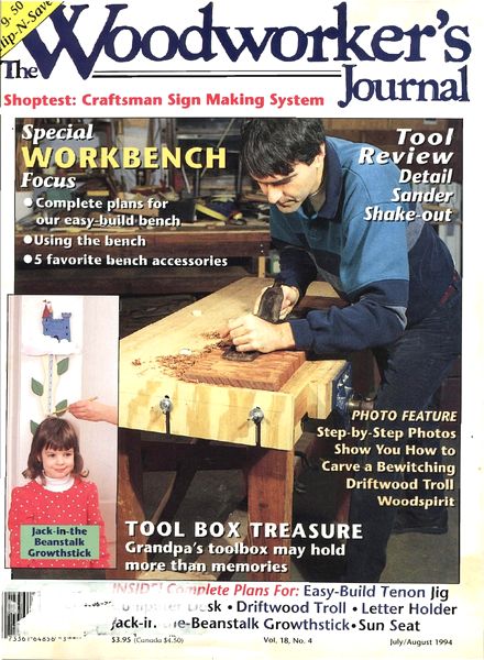Woodworker’s Journal – Vol 18, Issue 4 – July-Aug 1994