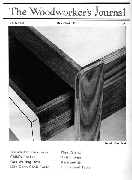 Woodworker’s Journal 05, Issue 02 April 1981