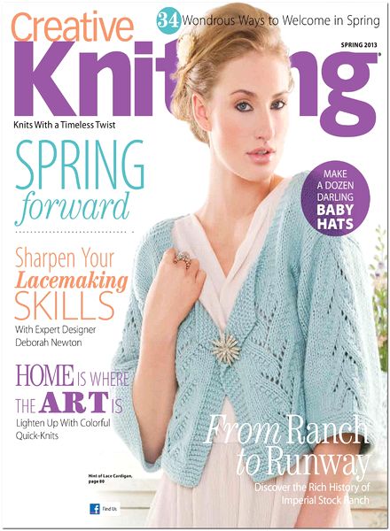 Creative Knitting 2013 Spring