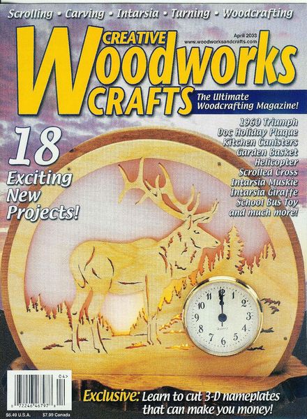 Download Creative Woodworks & crafts-091-2003-04 - PDF Magazine