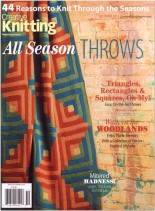 Creative Knitting Presents 2013 – All Season Throws