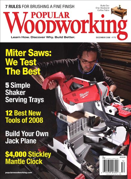 Popular Woodworking – 173, 2008