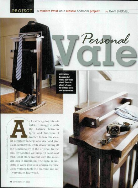 Canadian Home Workshop – Suit Valet