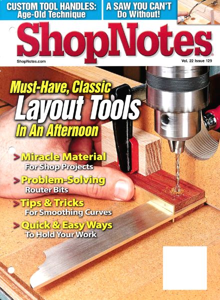 ShopNotes Issue 129, May-June 2013