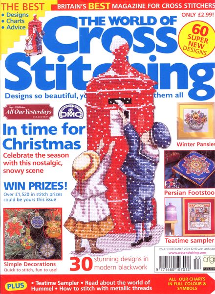 The world of cross stitching 53, December 2001