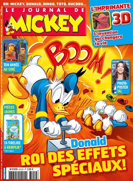 Le Journal de Mickey N 3212 – 8 au 14 Janvier 2014