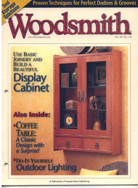 WoodSmith Issue 141, Jun 2002 – Display Cabinet
