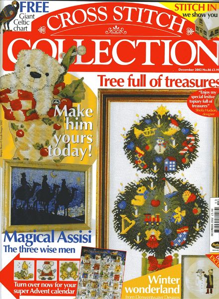 Cross Stitch Collection 086 December 2002