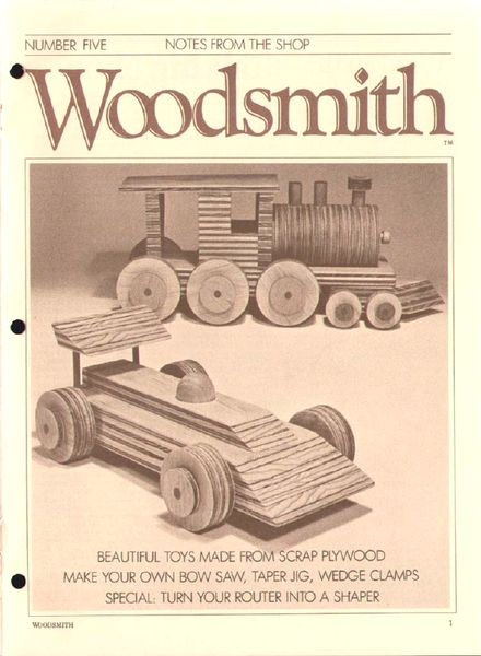 WoodSmith Issue 05, Sept 1979 – Scrap Plywood Toys