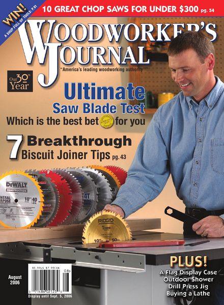 Woodworker’s Journal – Vol 30, Issue 4 – July-August 2006