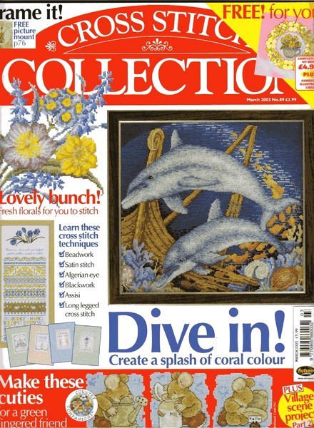 Cross Stitch Collection 089 March 2003