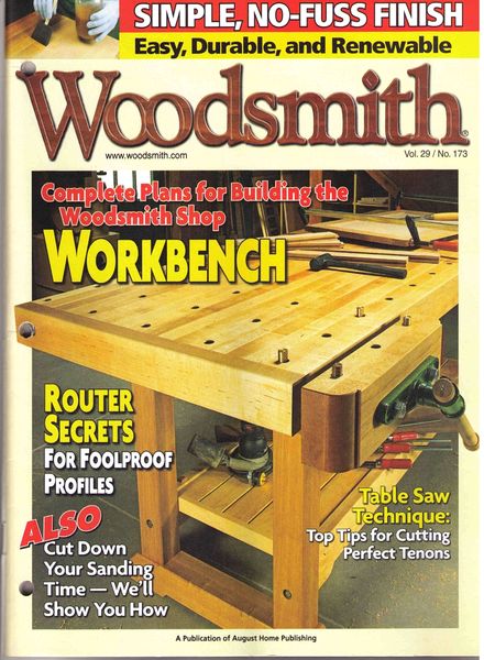Woodsmith Issue 173, Oct 2007-Nov 2007