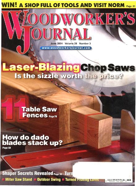 Woodworker’s Journal – Vol 28, Issue 3 – June-July 2004