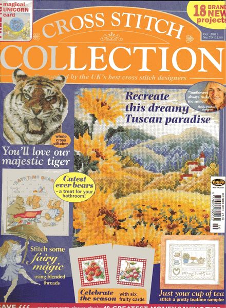Cross Stitch Collection 070 October 2001