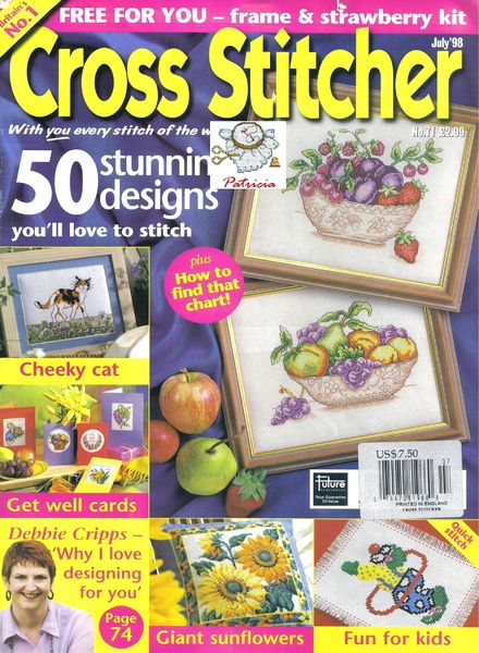 CrossStitcher 071 July 1998