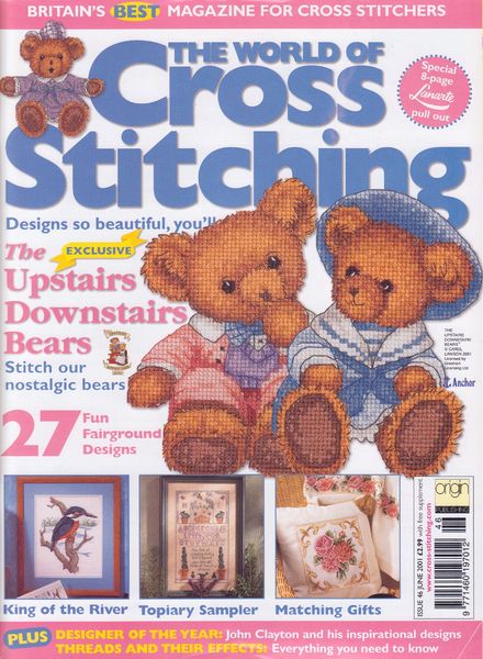 The world of cross stitching 46, June 2001