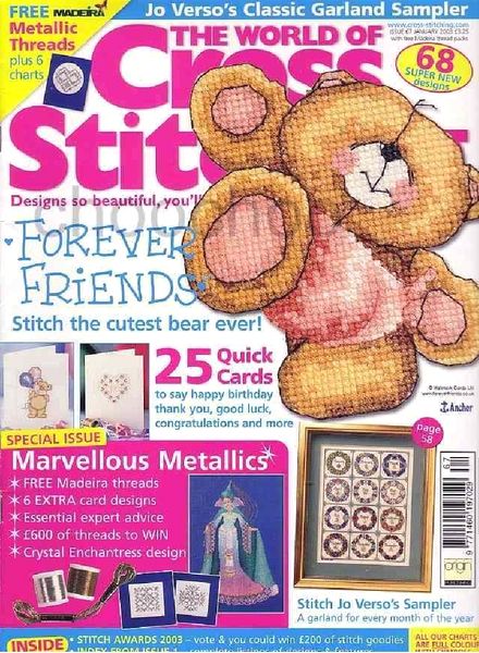 The world of cross stitching 67, January 2003