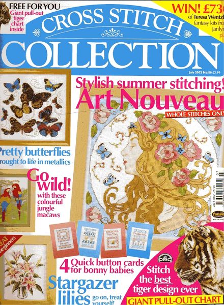 Cross Stitch Collection 080 July 2002