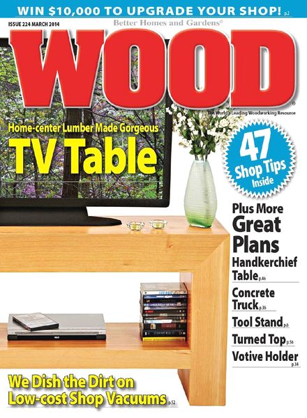 WOOD Magazine – March 2014