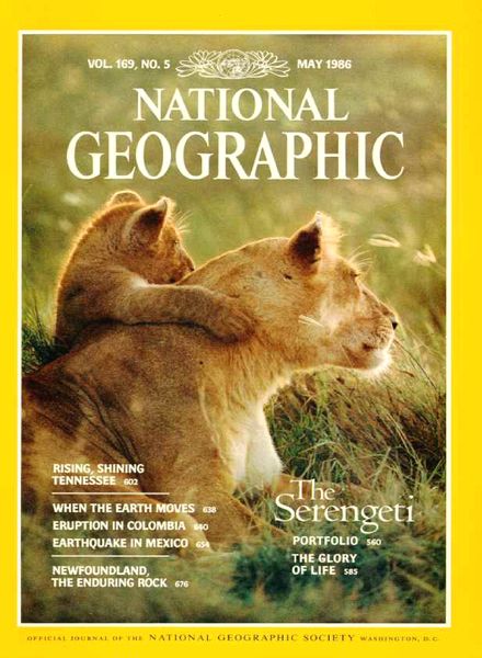 National Geographic Magazine 1986-05, May