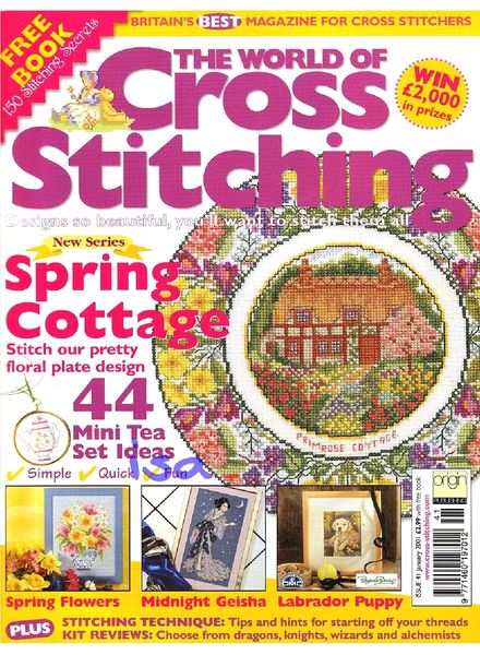 The world of cross stitching 41, January 2001