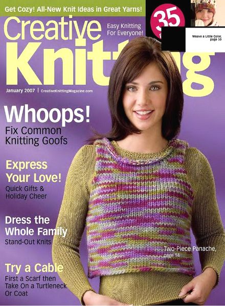 Creative Knitting 2007-01