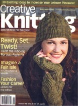 Creative Knitting 2010-11