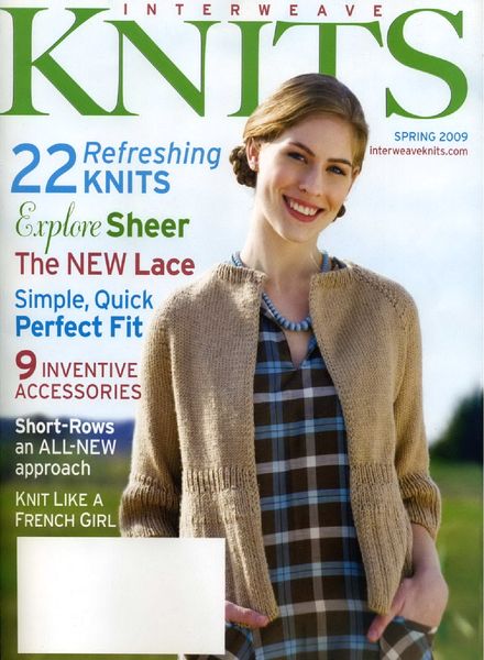 Interweave Knits 2009 Spring