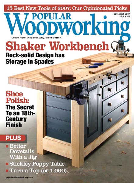 Popular Woodworking – 166, December 2007