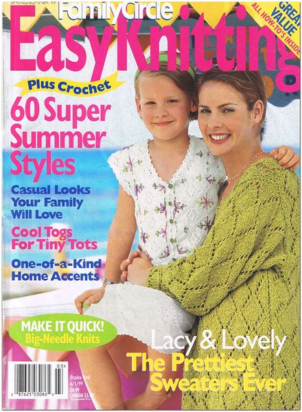 Family Circle Easy Knitting 1999 Spring-Summer