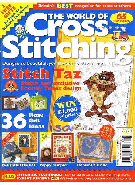 The world of cross stitching 36, September 2000