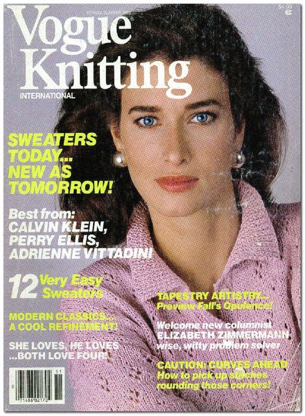 Vogue Knitting Spring-summer 1985