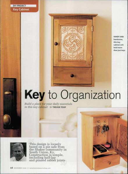 Canadian Home Workshop – Key Cabinet