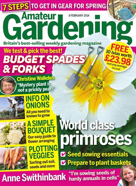 Amateur Gardening Magazine – 08 February 2014