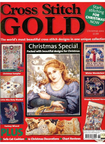 Cross Stitch Gold Christmas 2002